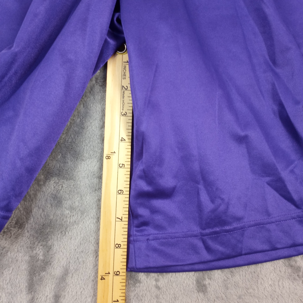 Jordan Men's Purple Basketball Shorts with Contrast Stripe Size L - Picture 12 of 13